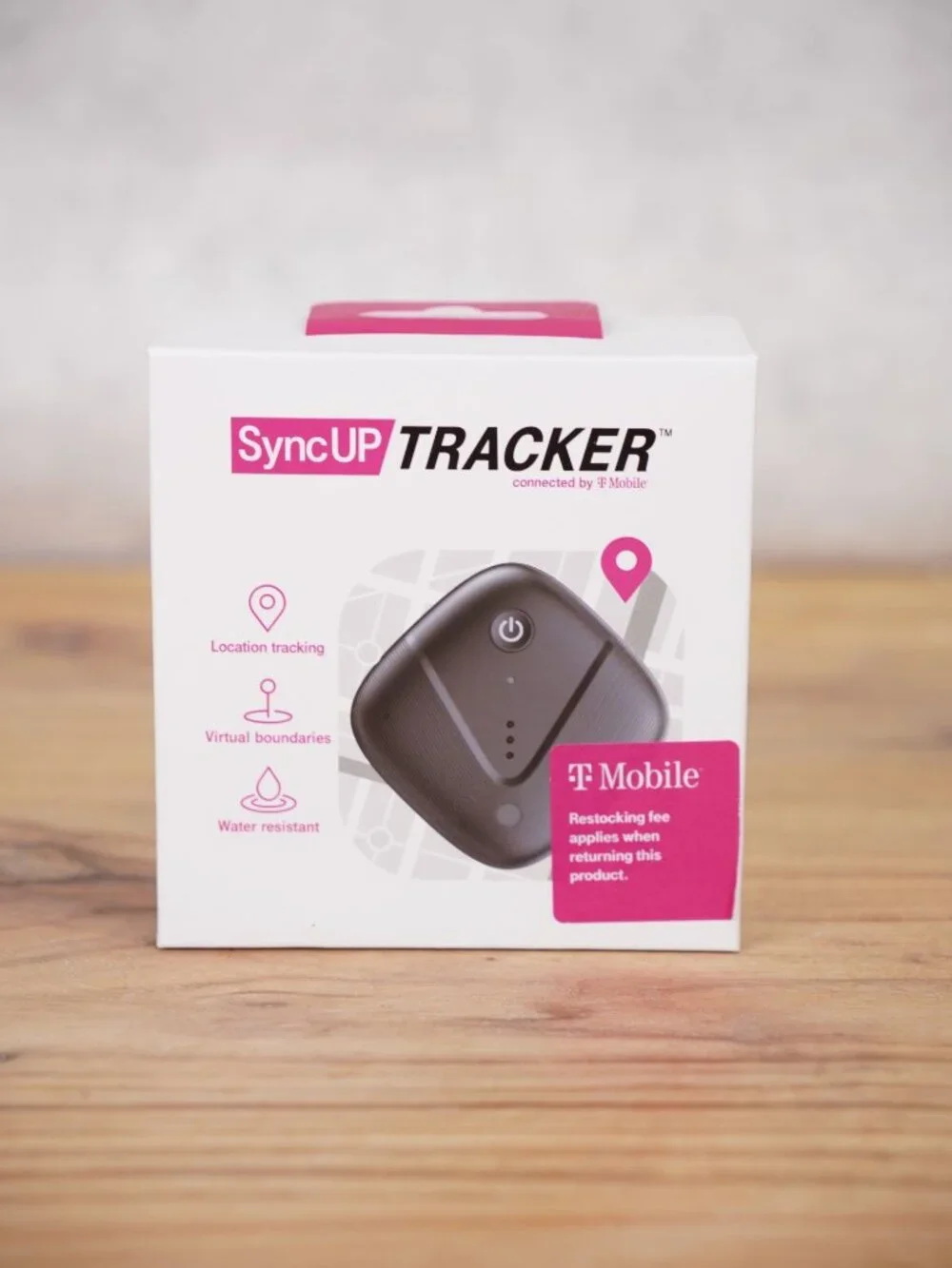 T-Mobile SyncUp Tracker GPS Tracker 128MB Gray Kit CLPD 314AT NIB - Picture 1 of 7